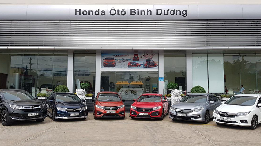 Bình Dương: Đại lý Honda Ôtô Bình Dương - Thuận An